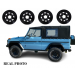 FELGA STALOWA 16x8 5x130 ET+20 MERCEDES G