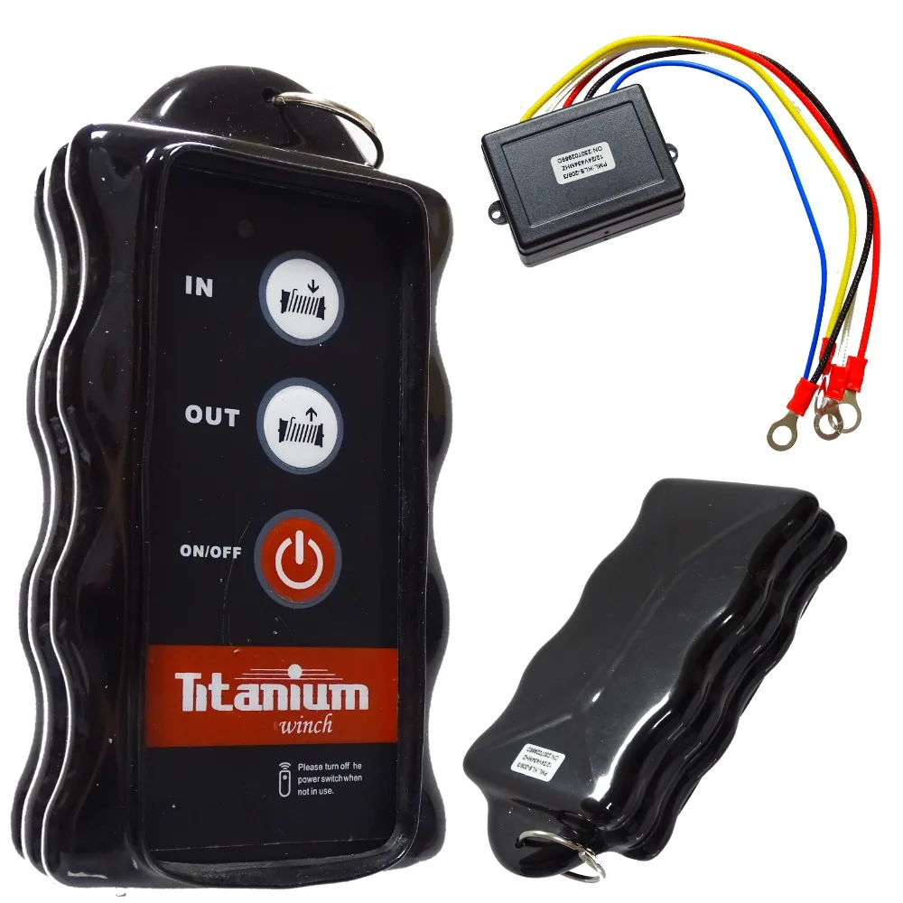 Pilot do wyciągarki bezprzewodowy 12V-24V TITANIUM