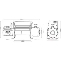 Wyciągarka DWM 12000 HDI DRAGON WINCH