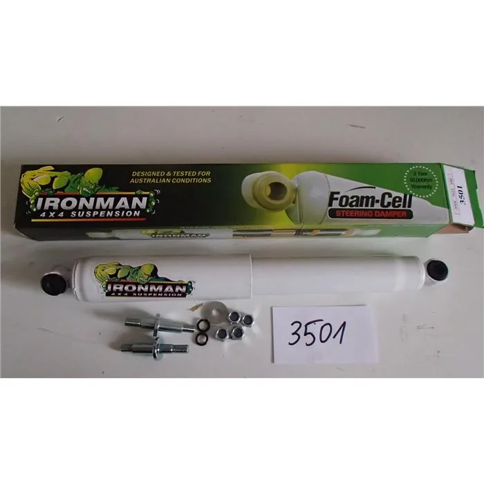 AMORTYZATOR KIEROWNICY NISSAN PATROL Y61 OD 2001 NISSAN PATROL Y61 OD 2001, WYMIARY: 550-345;