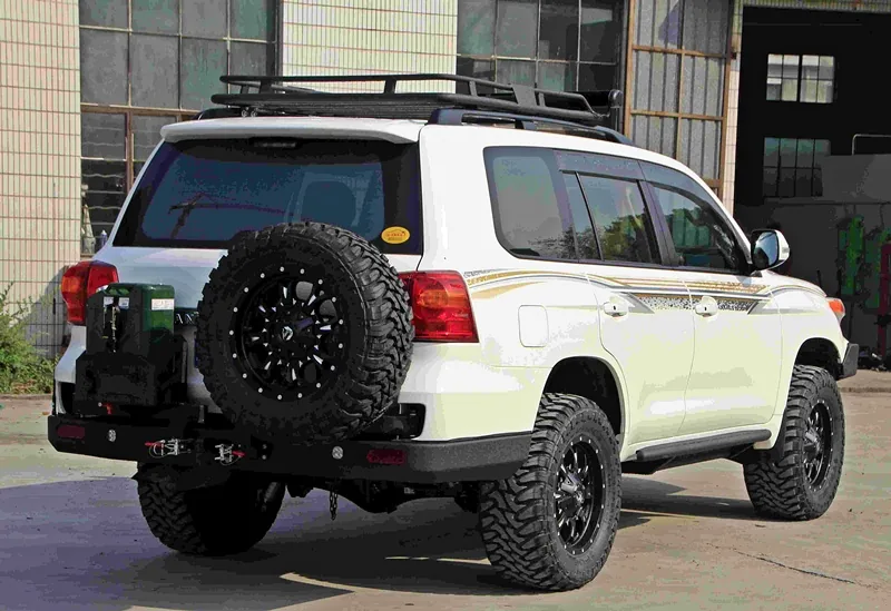 Bagażnik wyprawowy Toyota Land Cruiser J200 alumniowy