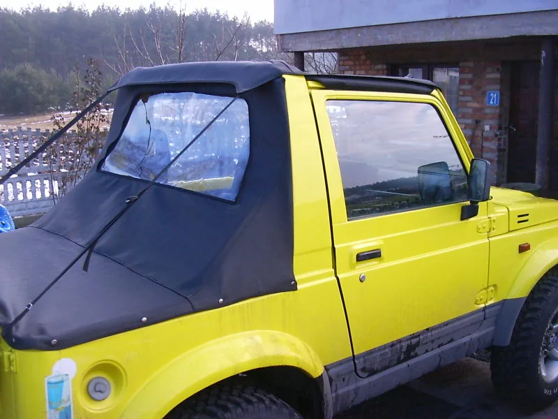 Suzuki Samurai SJ 410/413 – Plandeka dach miękki Bikini 2cz. Polski produkt