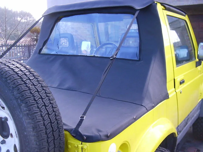 Suzuki Samurai SJ 410/413 – Plandeka dach miękki Bikini 2cz. Polski produkt