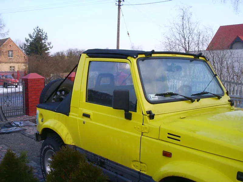 Suzuki Samurai SJ 410/413 – Plandeka dach miękki Bikini 2cz. Polski produkt
