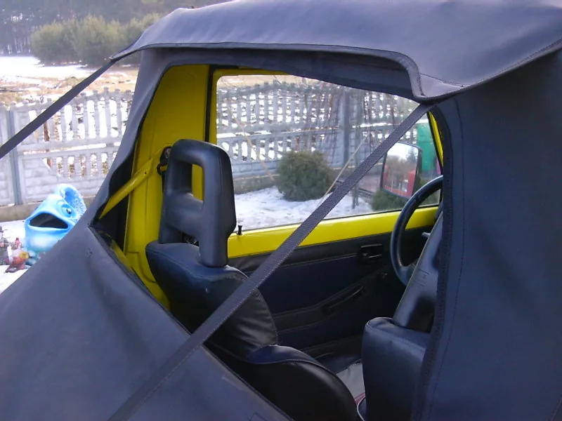Suzuki Samurai SJ 410/413 – Plandeka dach miękki Bikini 2cz. Polski produkt