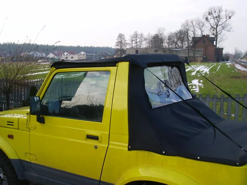 Suzuki Samurai SJ 410/413 – Plandeka dach miękki Bikini 2cz. Polski produkt