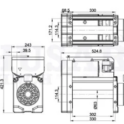 bst-s-12000lbs-12v-z-lina-syntetyczna-podwojny-silnik-.jpg Wyciągarka 12V 5,5T Syntetyk 50m Podwójny silnik