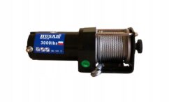 WCIĄGARKA ELEKTRYCZNA 12V HUSAR WYCIĄGARKA do 2,8T Quad Pług