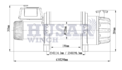 Wyciągarka BST S 26000 LBS 24V HUSAR