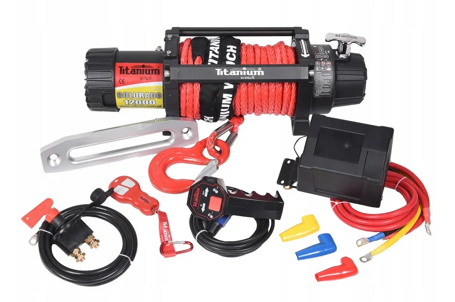 WYCIĄGARKA Titanium Winch Colorado 12000 syntetyk