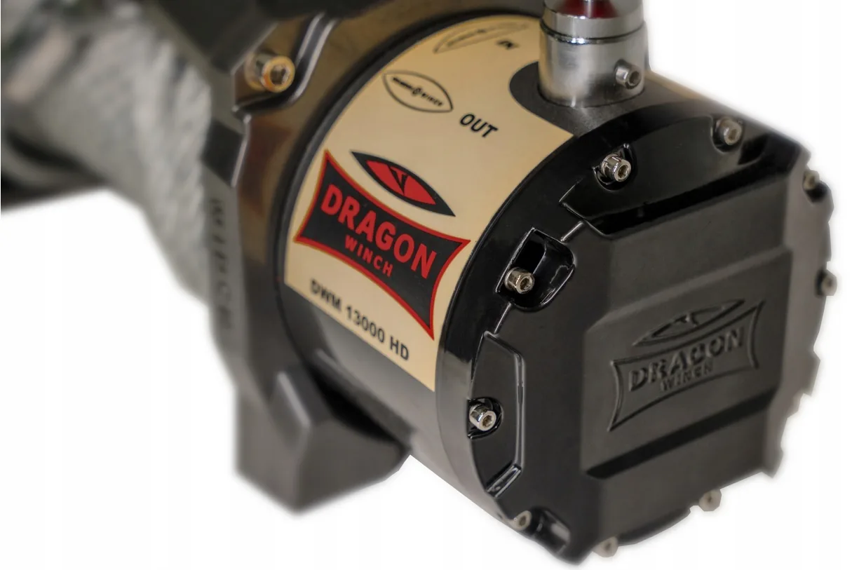 Wyciągarka DWM 13000 HD 6T 12V DRAGON WINCH NOWY MODEL WODOODPORNA