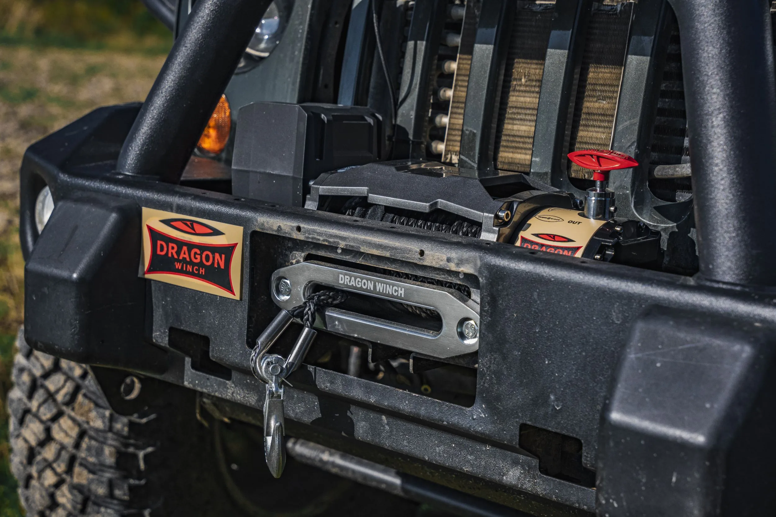 Wyciągarka DWM 13000 HD 6T 12V DRAGON WINCH NOWY MODEL WODOODPORNA