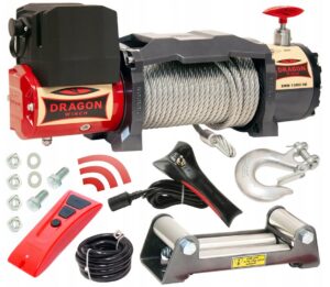 Wyciągarka DWM 13000 HD 6T 12V DRAGON WINCH NOWY MODEL WODOODPORNA