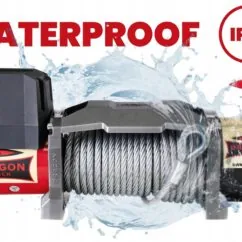 Wyciągarka DWM 13000 HD 6T 12V DRAGON WINCH NOWY MODEL WODOODPORNA