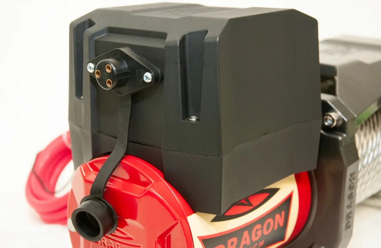 Wyciągarka DWM 13000 HD 6T 12V DRAGON WINCH NOWY MODEL WODOODPORNA