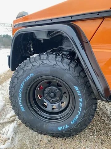 FELGA STALOWA 16×8 5×130 ET-10 MERCEDES G
