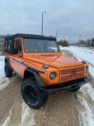 FELGA STALOWA 16×8 5×130 ET-10 MERCEDES G