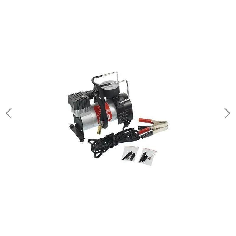 Kompresor 12V 30L z manometrem 10 bar 1-tłokowy