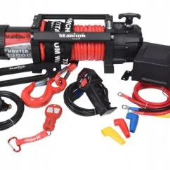 WYCIĄGARKA WCIĄGARKA 13000LBS HUNTER 12V 6 TON SYNTETYK