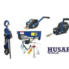Wyciągarka warsztatowa 300kg z pilotem bezprzewodowym Husar Winch
