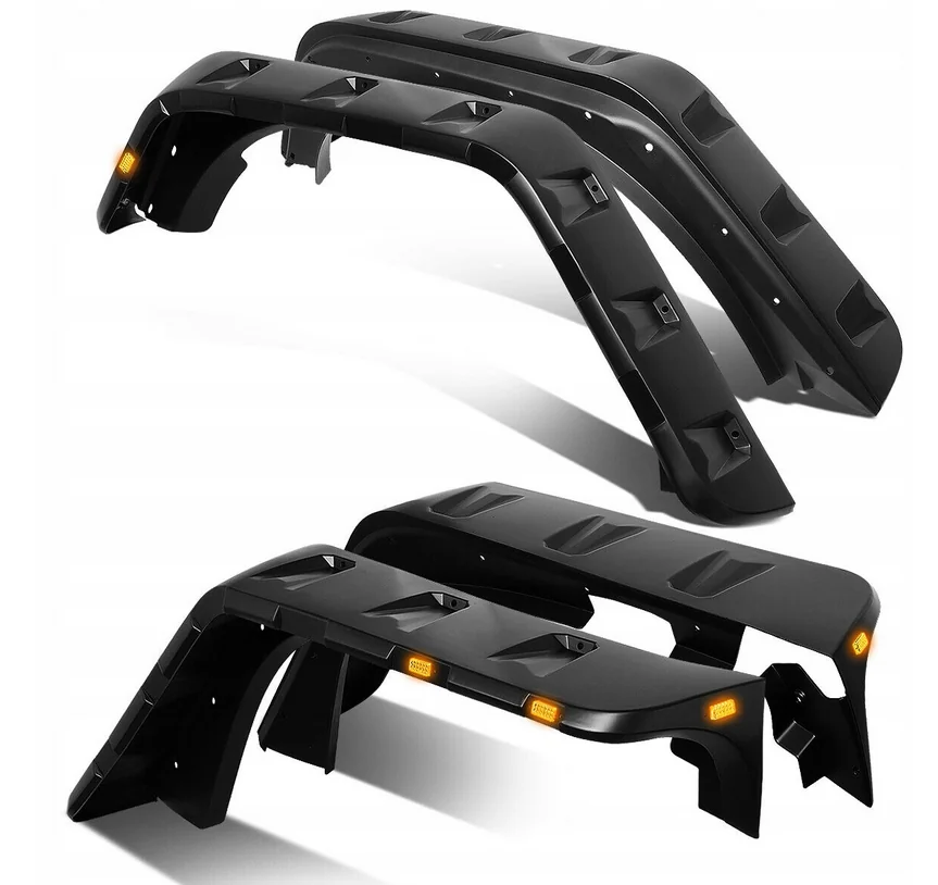 Nadkola JEEP WRANGLER JK (2007-17) POSZERZENIA NADKOLI PRZÓD 18,5cm / TYŁ 14,5cm