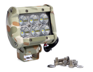 LAMPA ROBOCZA HALOGEN PANEL LED 18W 12-24V MORO