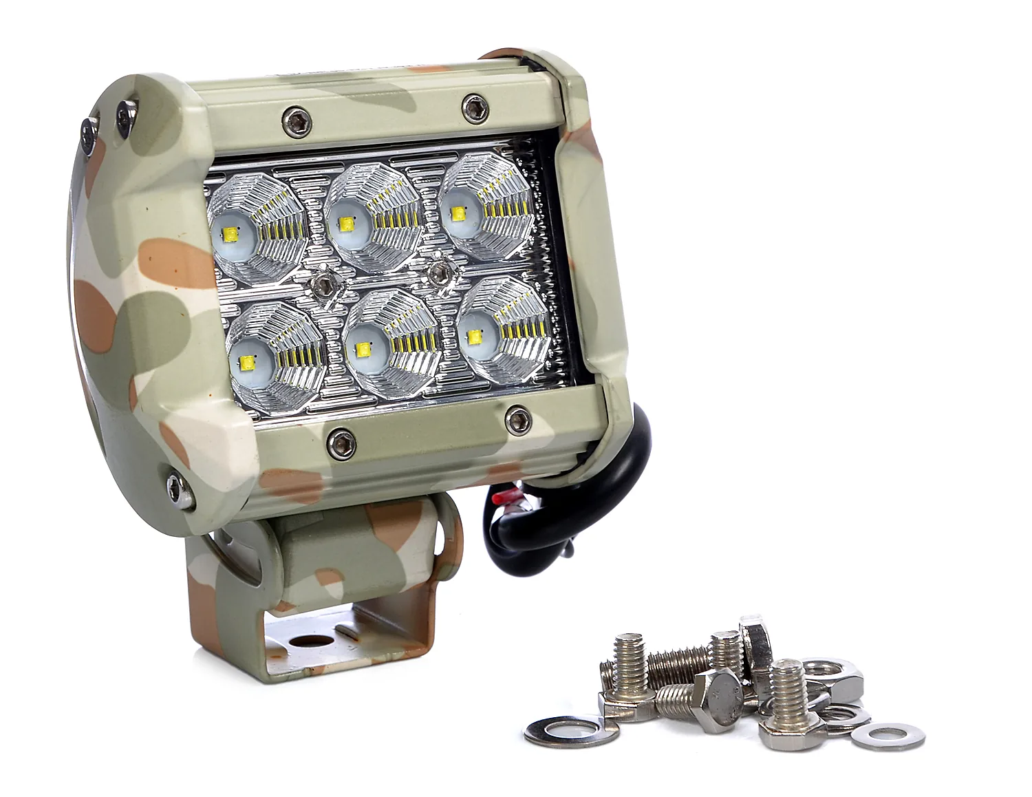 LAMPA ROBOCZA HALOGEN PANEL LED 18W 12-24V MORO
