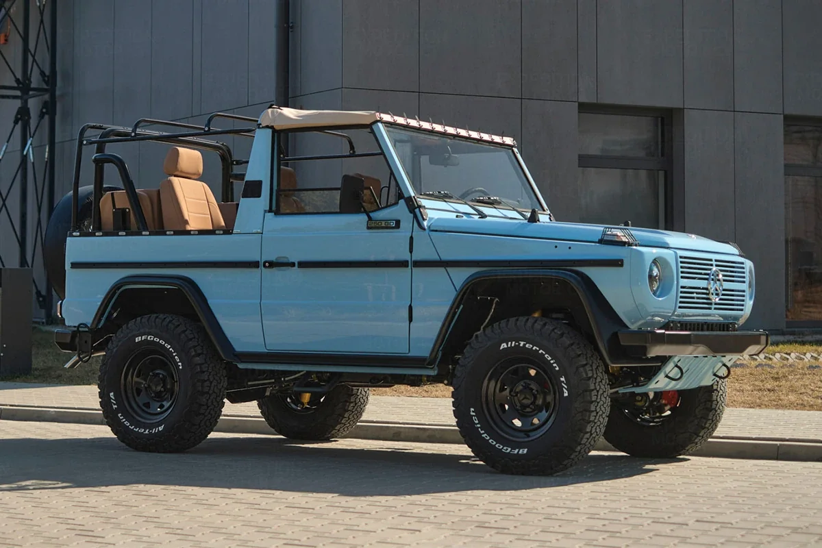 Felga stalowa 16×8 5×130 ET-10 CB 84 Mercedes G