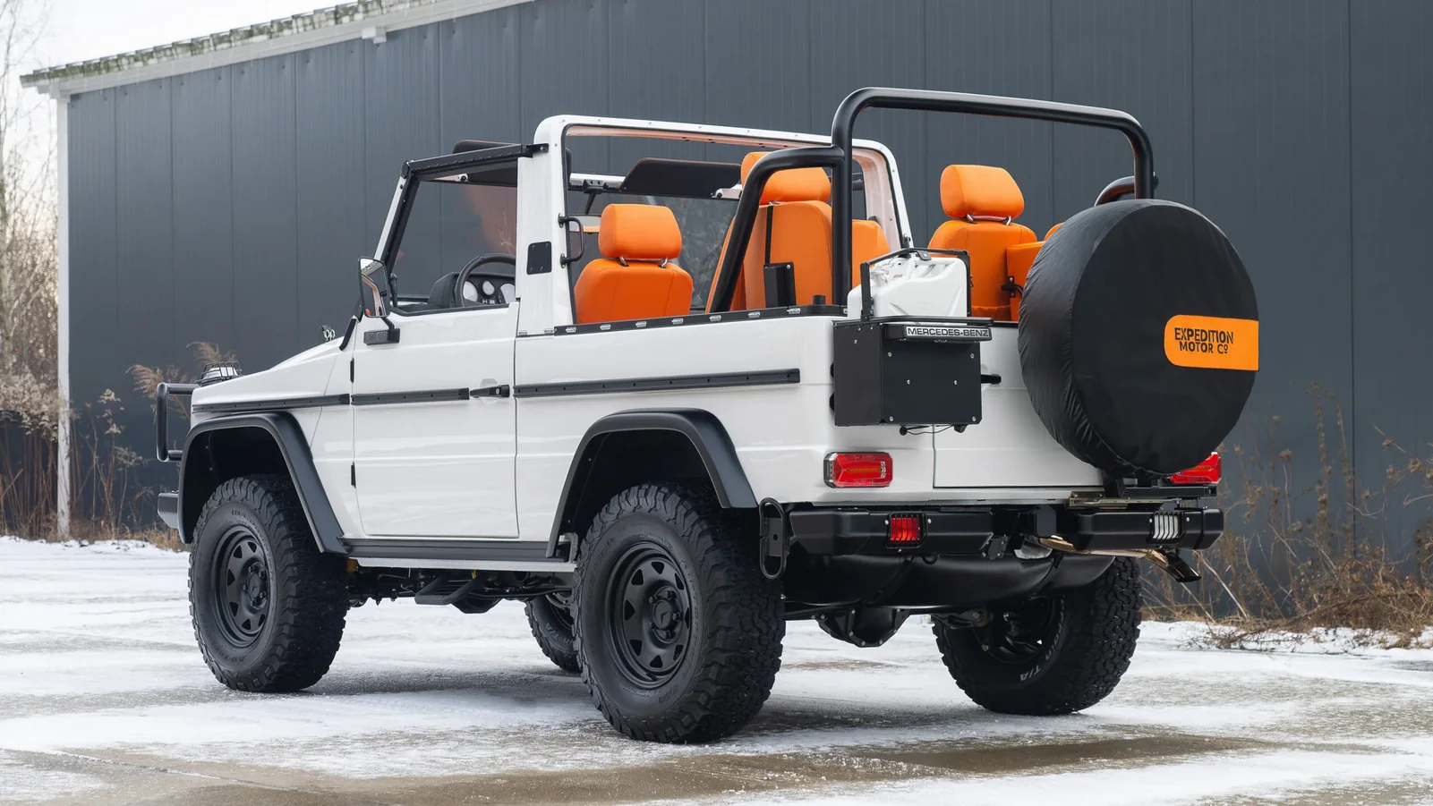 Felga stalowa 16×8 5×130 ET-10 CB 84 Mercedes G