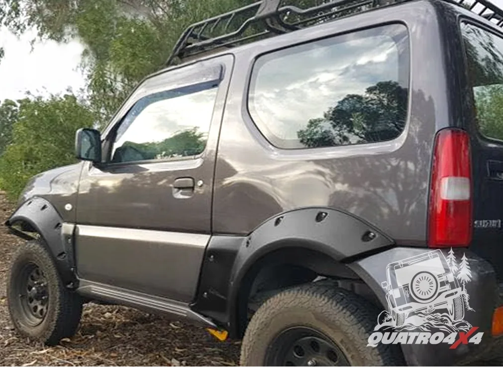 POSZERZENIA NADKOLI / FENDERY LLDPE SUZUKI JIMNY Gen 3 silnik 1.3 (1998-18)