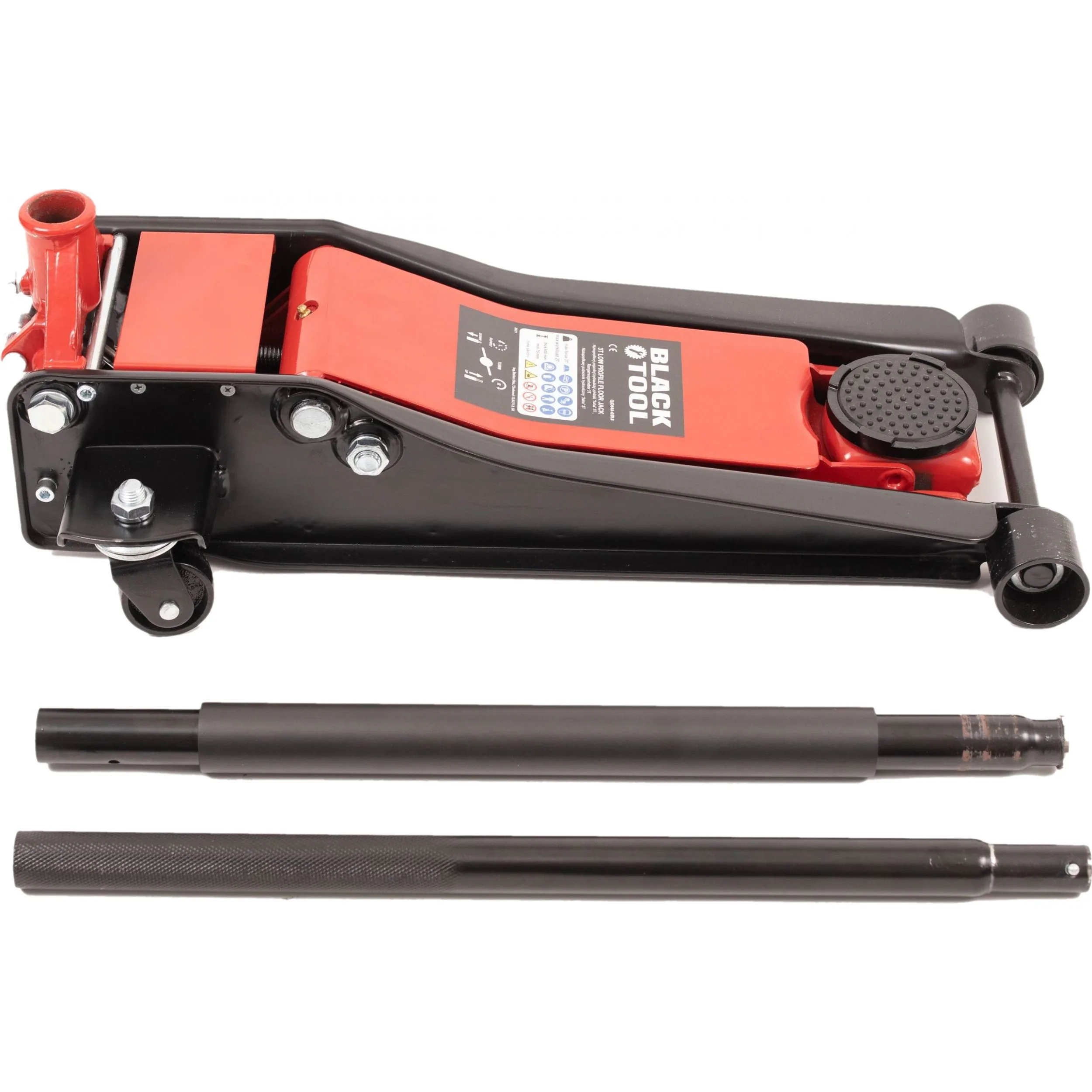 PODNOŚNIK HYDRAULICZNY NISKI PROFIL 3T 75-500mm DWUTŁOKOWY