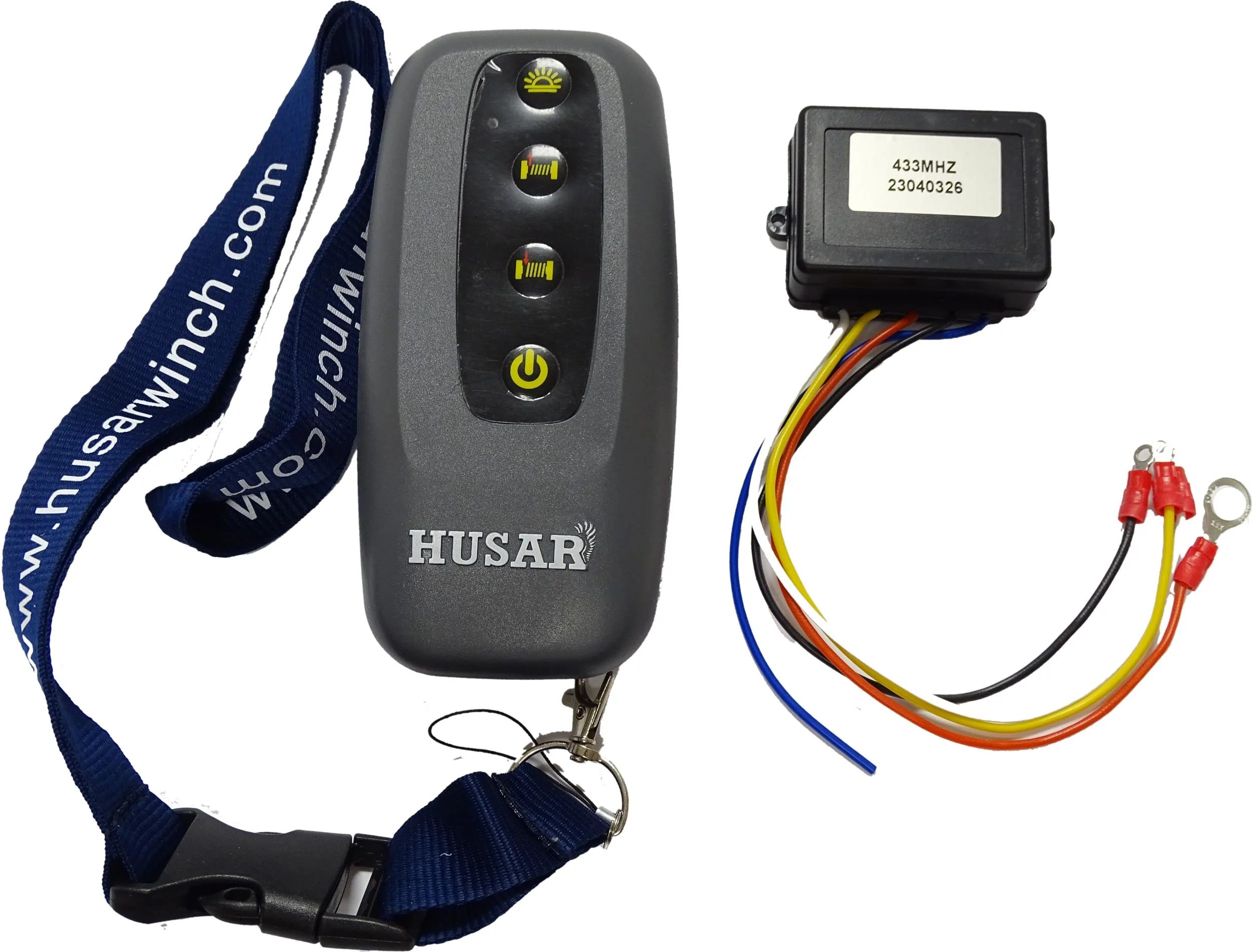 Pilot do wyciągarki bezprzewodowy 12-24V LED