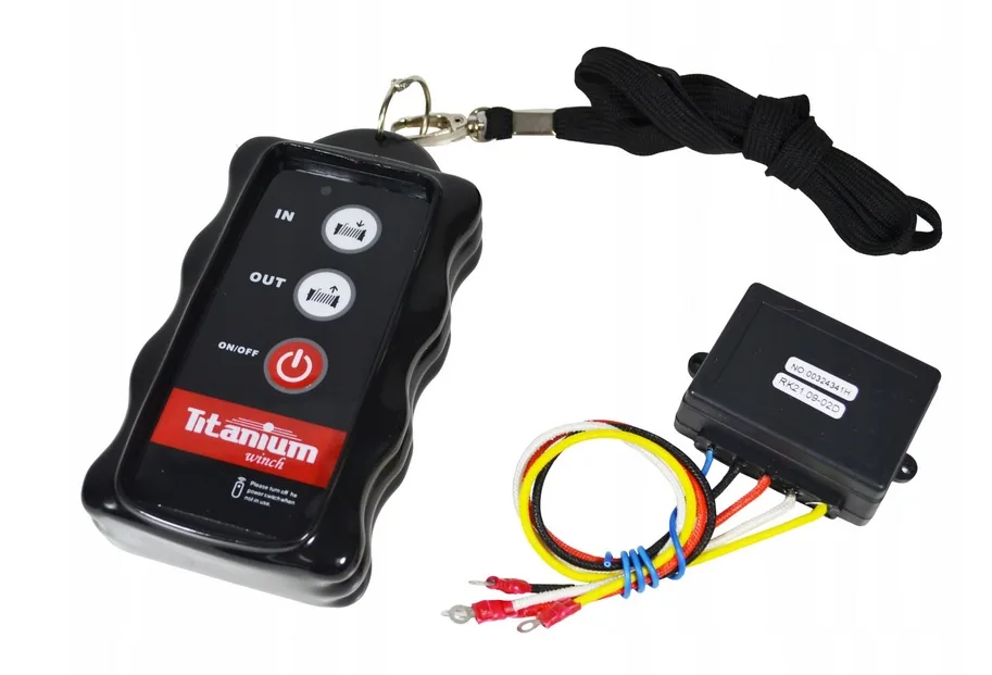 Pilot do wyciągarki bezprzewodowy 12V-24V TITANIUM