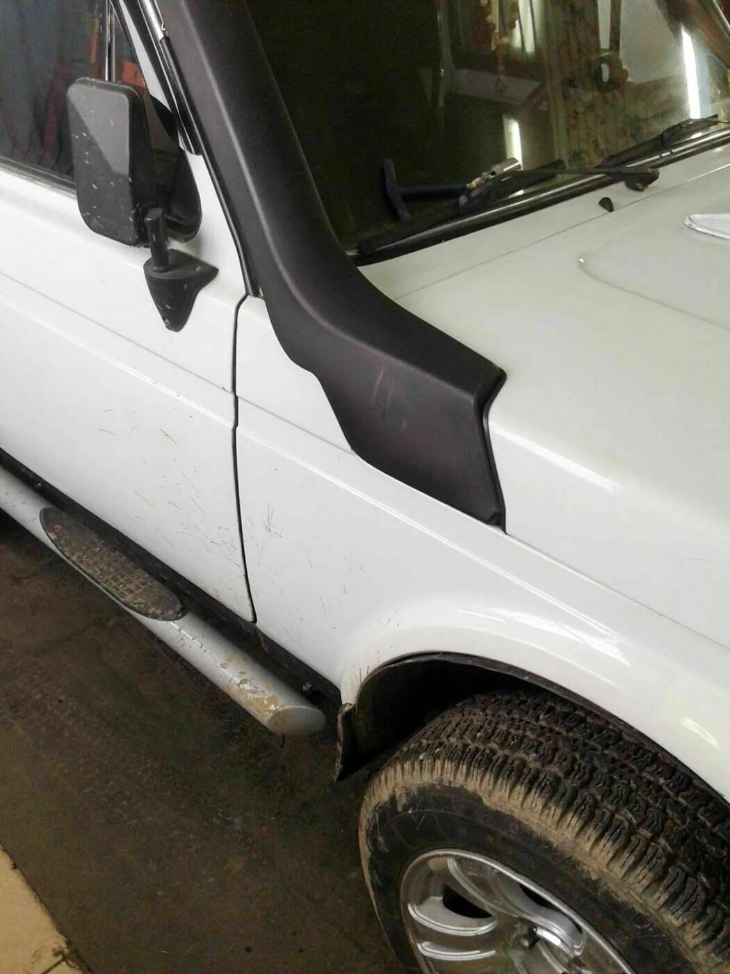 SNORKEL ŁADA NIVA WLOT POWIETRZA 1.6 Benz
