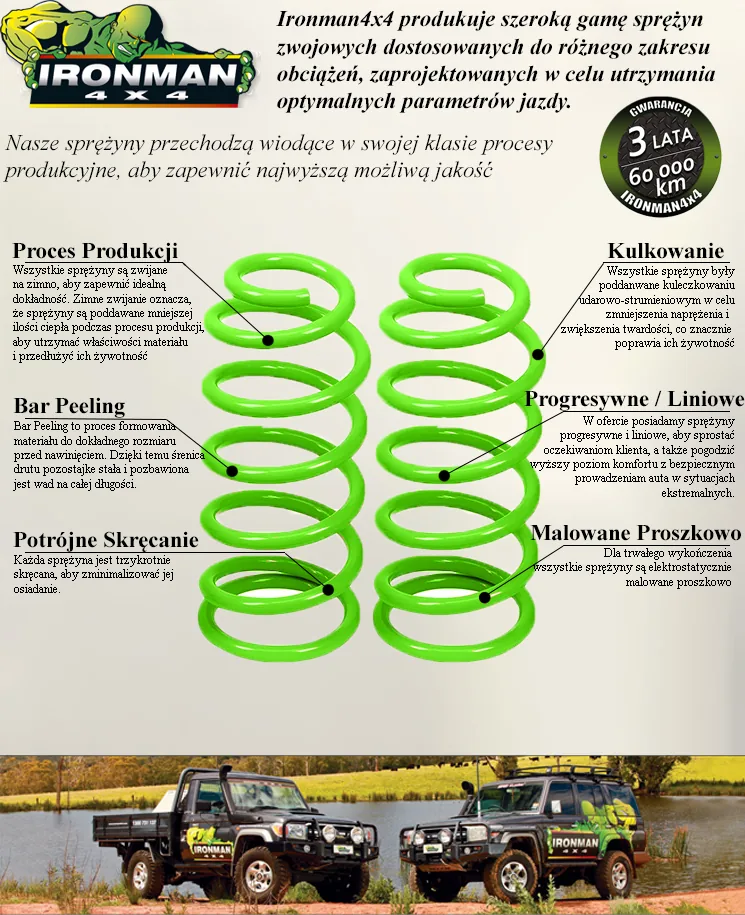 SPRĘZYNA ZAWIESZENIA TOY049C TOYOTA LAND CRUISER KZJ70,73 90-97 TYŁ