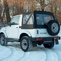 Suzuki Samurai SJ 410/413 – Plandeka dach miękki 4 osob. Polski produkt