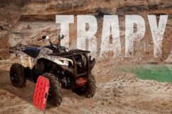 Dragon Winch trapy ATV komplet 2szt czerwone 58cm