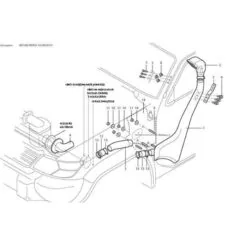 Snorkel Nissan Patrol GR Y61 2,8 TDI 11/97-03/00