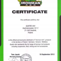 AMORTYZATORY +2” Ironman 4×4 Dodge RAM 1500 (2014-19) WZMOCNIONE