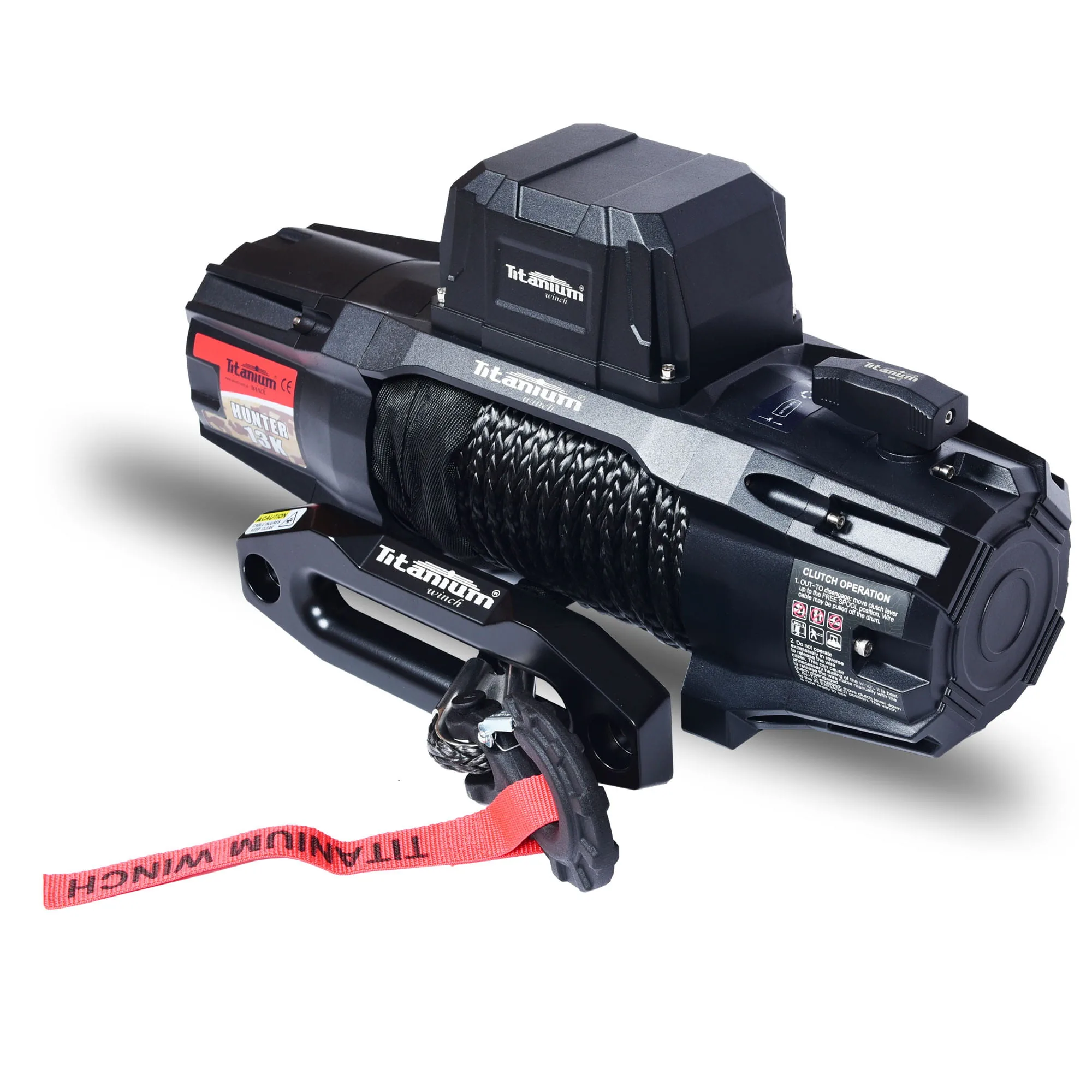 Wyciągarka Hunter 13K 13000 Lbs 12V 450A Titanium
