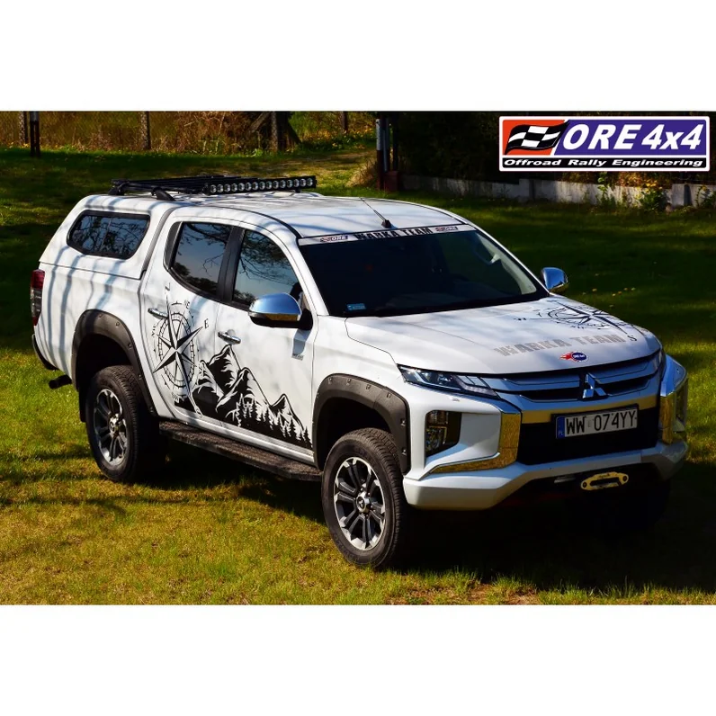 Lift 2 cale Mitsubishi L200 (od 2015r) z wieszakami smarowalnymi