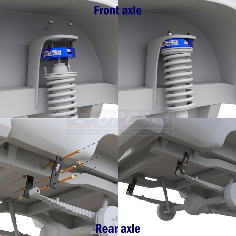 Lift zawieszenia 2 cale Mitsubishi L200 2006 – 2015r.