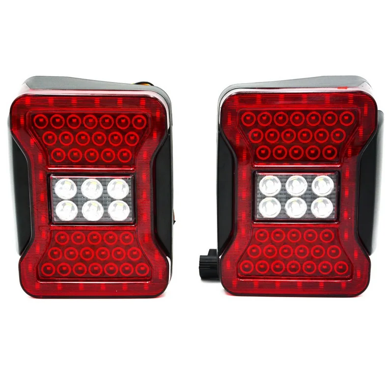 Tylne Lampy LED do Jeep Wrangler JK 2007–2017