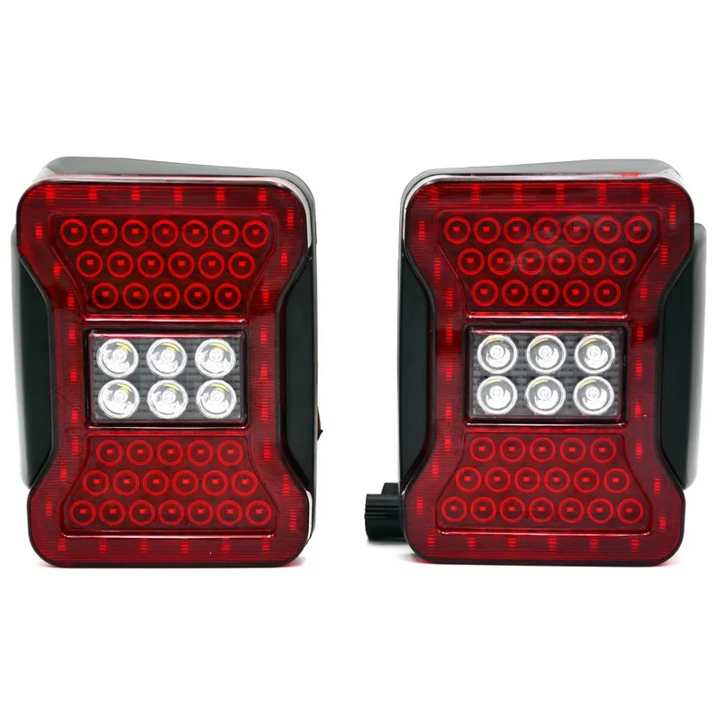 Tylne Lampy LED do Jeep Wrangler JK 2007–2017