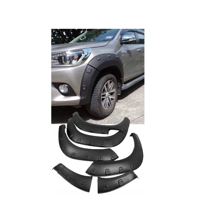 TOYOTA HILUX REVO (15+) 4D POSZERZENIA NADKOLI FENDERY 4,5 cm