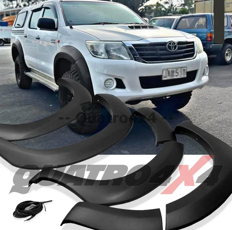TOYOTA HILUX VIGO (04-11) 4D POSZERZENIA NADKOLI FENDERY 7 cm