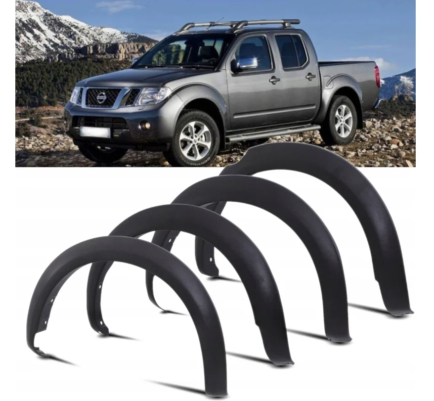 NISSAN NAVARA D40 4D POSZERZENIA NADKOLI FENDERY 3 cm