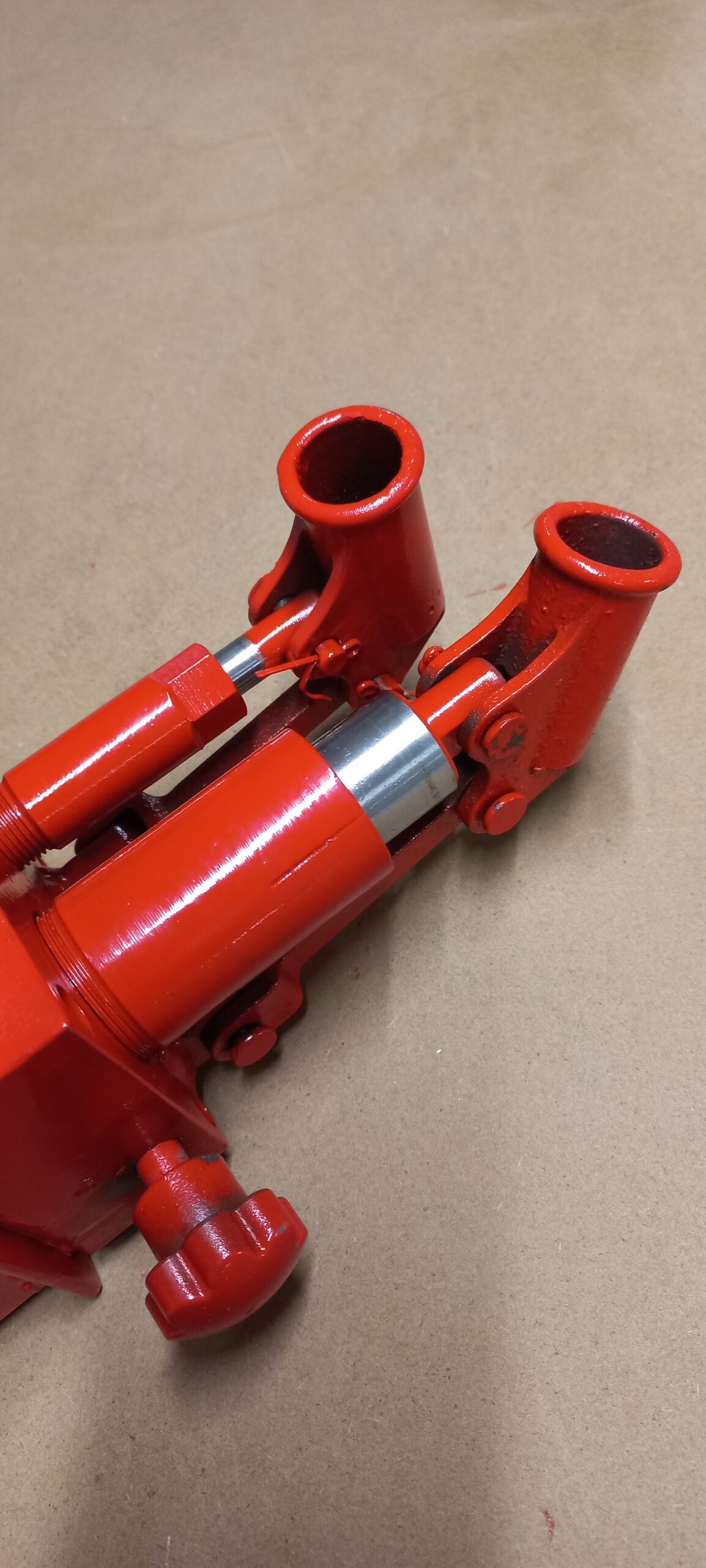 Pompa hydrauliczna do prasy 50T 2 tłoki - obrazek 2