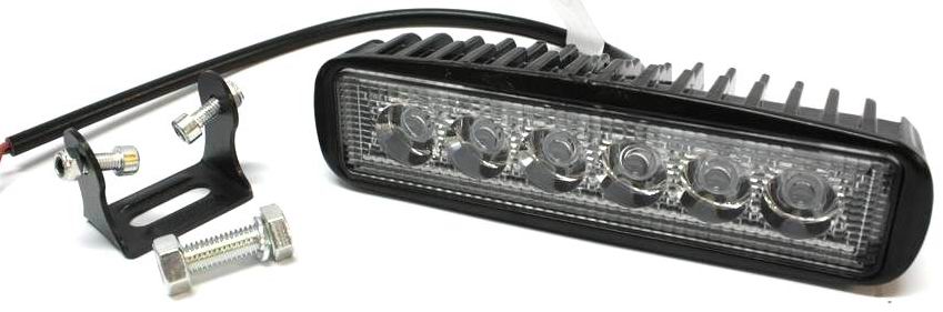 Lampa robocza panel 6 LED 9-36V 6000K - obrazek 6